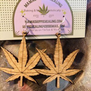 Mary Jane Wooden Earrings